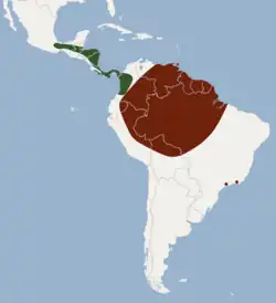 Map of range
