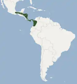 Map of range