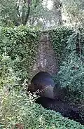 Bridge over Spring Creek at Doyle Community Park.
