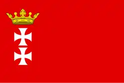 Flag of the Free City of Danzig (1807–1814)