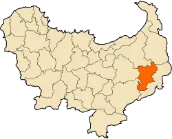 Location of Aïn Charchar within Skikda Province