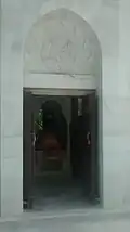 Entry gate with Grave visible, 28th dai Syedna Sheikh Adam Safiuddin