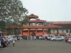 Temple entrance