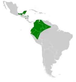 Map of range