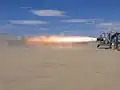FALCON SLV stage 2 engine test, June 28, 2005. Mojave, California.