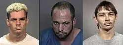 Three headshot images of Tharin Gartrell, Shawn Adolf, and Nathan Johnson