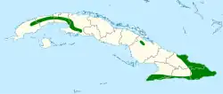 Map of range