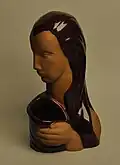 Gladding, McBean & Co. Catalina Pottery Art Ware head vase.