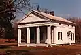 Rural Greek Revival in Michigan, ca. 1850.