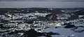 Hammarstrand as seen by night in December 2008.