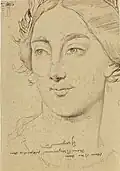 Head of a Muse (c. 1860)
