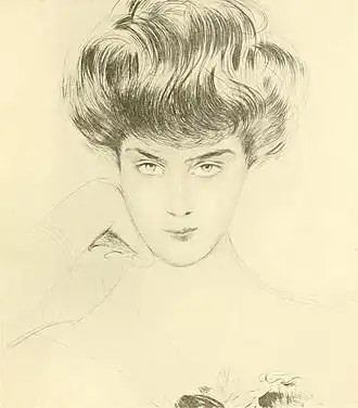 Le Sphinx, drypoint