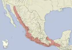 Map of range