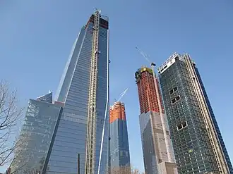 Under construction in April 2018.