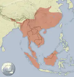 Map of range