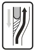 Signboard – change direction