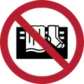 P081 – Do not cover appliance