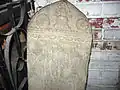 Inscription in Nepal Bhasa and Nepal script dated Nepal era 821 (1701).