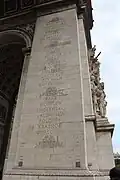 Eastern pillar: Battle of Wertingen – Battle of Bautzen.