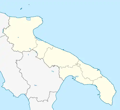 Faeto is located in Apulia