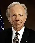 Senator and 2004 presidential candidateJoe Liebermanfrom Connecticut(1989–2013)