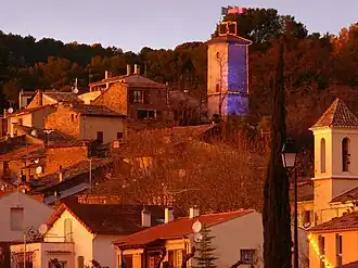 A general view of the village