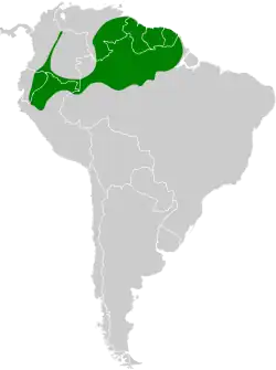 Map of range