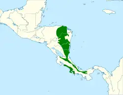 Map of range