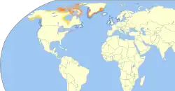 Map of range