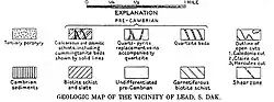 Lead Geologic Map Legend[19]