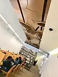 One of the library's study areas.