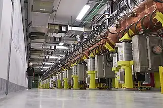 Linac4, replacing Linac 2 in 2020, accelerates negative hydrogen ions which are then stripped of their electrons