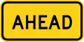 W16-9P Ahead