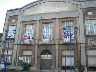The town hall of Wingles