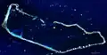 Majuro Atoll Satellite photo