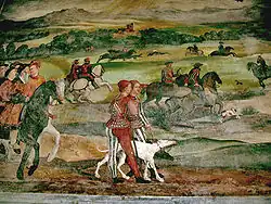 Hunting scene