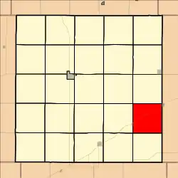 Location in Decatur County