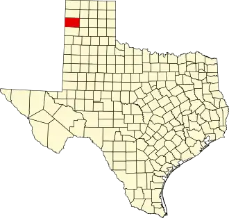 State map highlighting Oldham County
