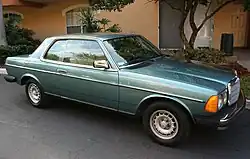 Mercedes-Benz 300CD Turbodiesel coupé (US-version)