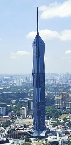 Merdeka 118 in Kuala Lumpur by Fender Katsalidis, 2024