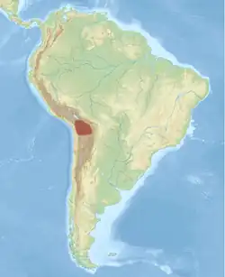 Map of range