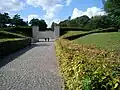 Entry path to the monument.