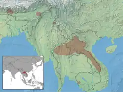 Map of range