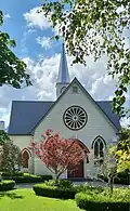 Front entrance of St Mary's Old Convent Chapel.