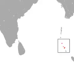 Map of range