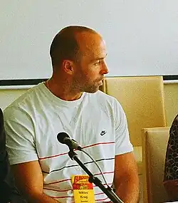 Niklas Krog at Eurocon in Stockholm 2011.