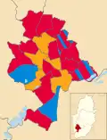 2003 results map