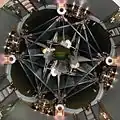 NuSTAR mast in the stowed configuration.