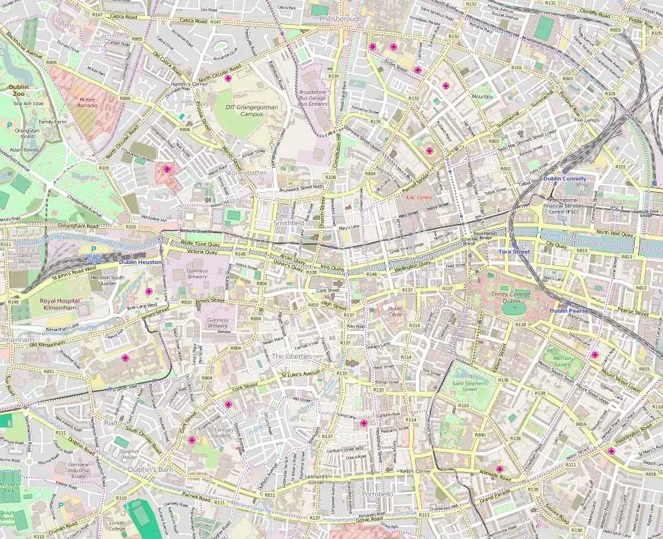 North Strand is located in Central Dublin