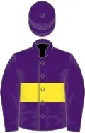 Purple, Yellow hoop